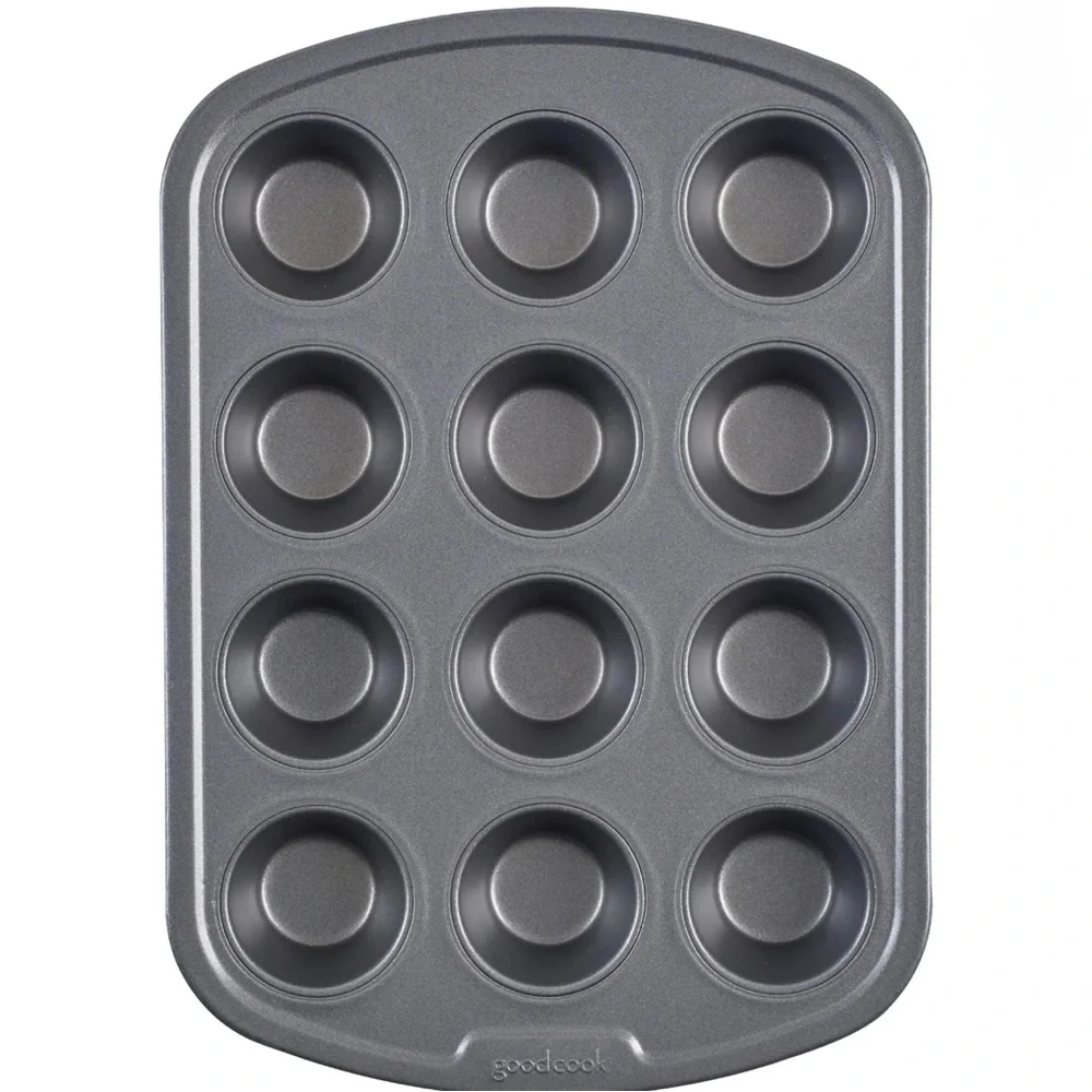 GoodCook Nonstick 12-Cup Mini Muffin Pan